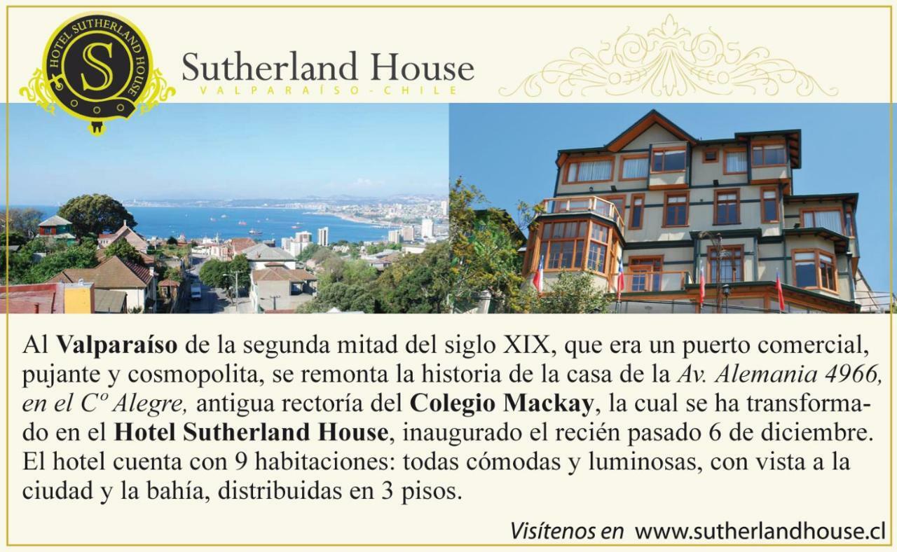 Sutherland House فالبارايسو المظهر الخارجي الصورة
